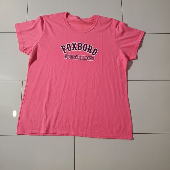 PORT & COMPANY SHIRT PINK SHORT SLEEVE COTTON SIZE 2X - Picture 1 of 7